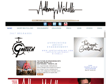 Tablet Screenshot of anthonymichelli.com
